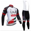 Conjunto Maillot + Culotte largo con tirantes 2018 Team UAE N001